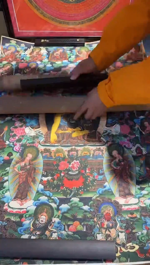 装裱画16046 释迦摩尼