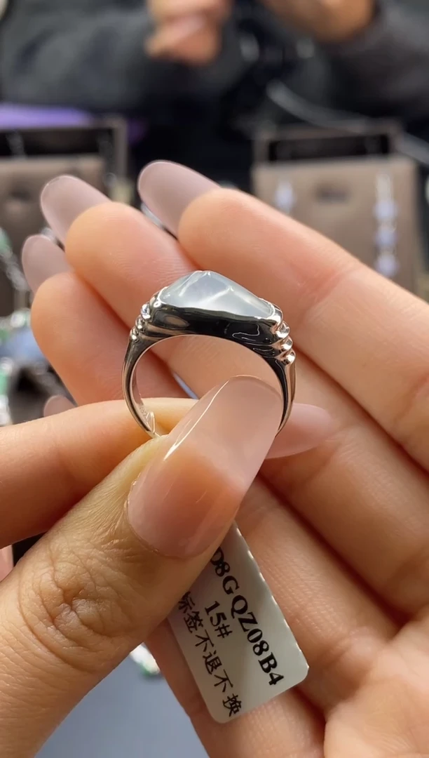 颈饰银S925镶嵌翡翠L****c17465