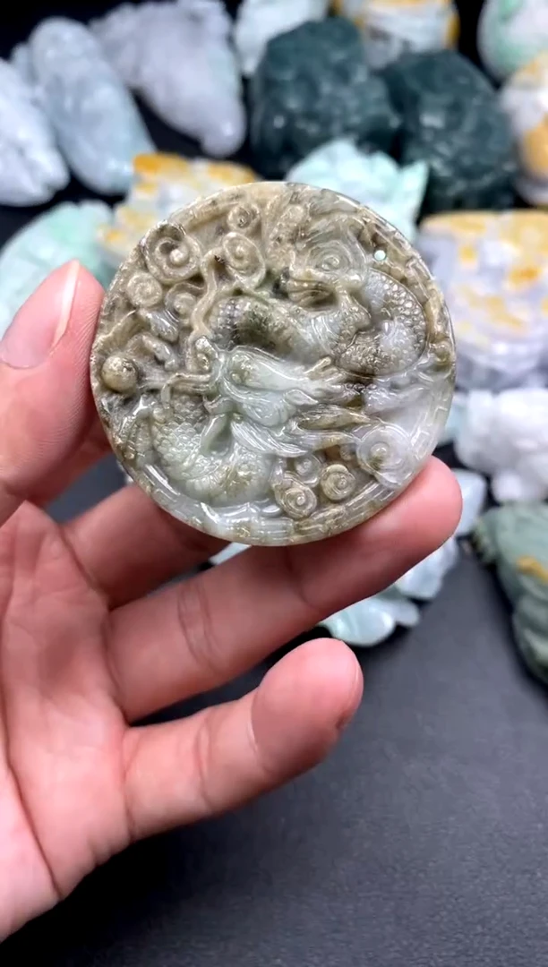 吊坠(不含链)未镶嵌翡翠1