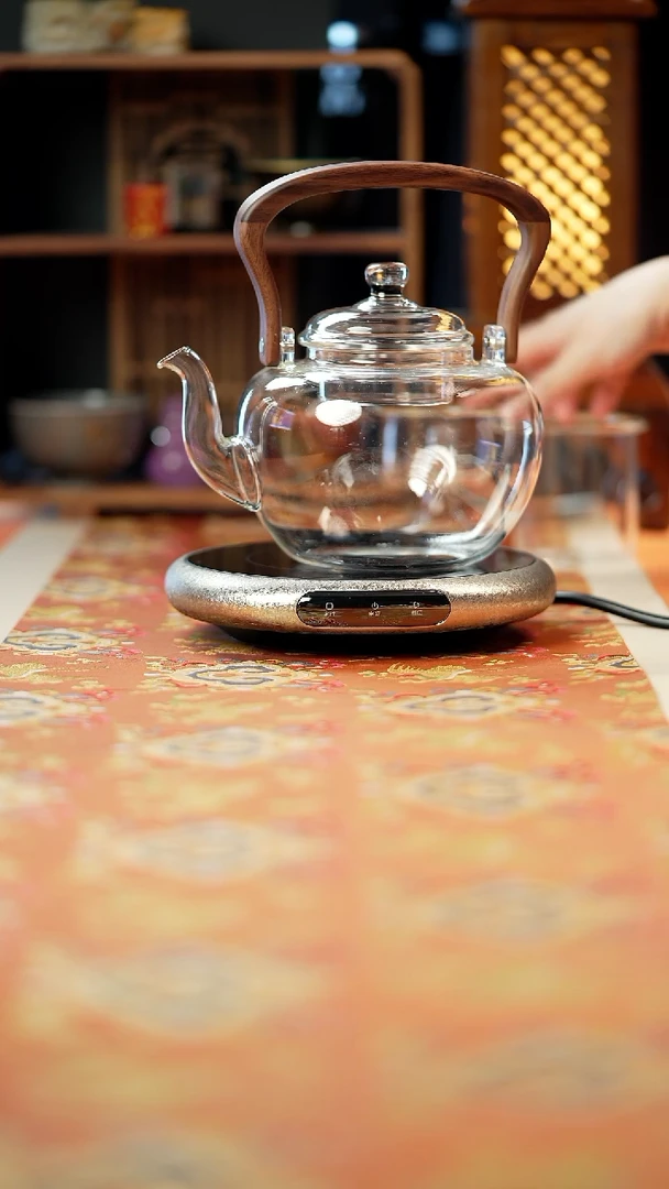 闪购   辰璟壶+小坐电陶炉白银色