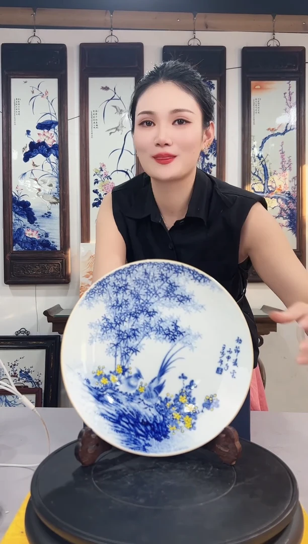 其他陶瓷/高端/手工手绘D10