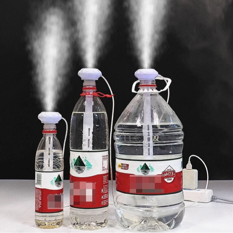 便携矿泉水加湿器学生宿舍车载喷雾器空调办公室桌面大雾量雾化器