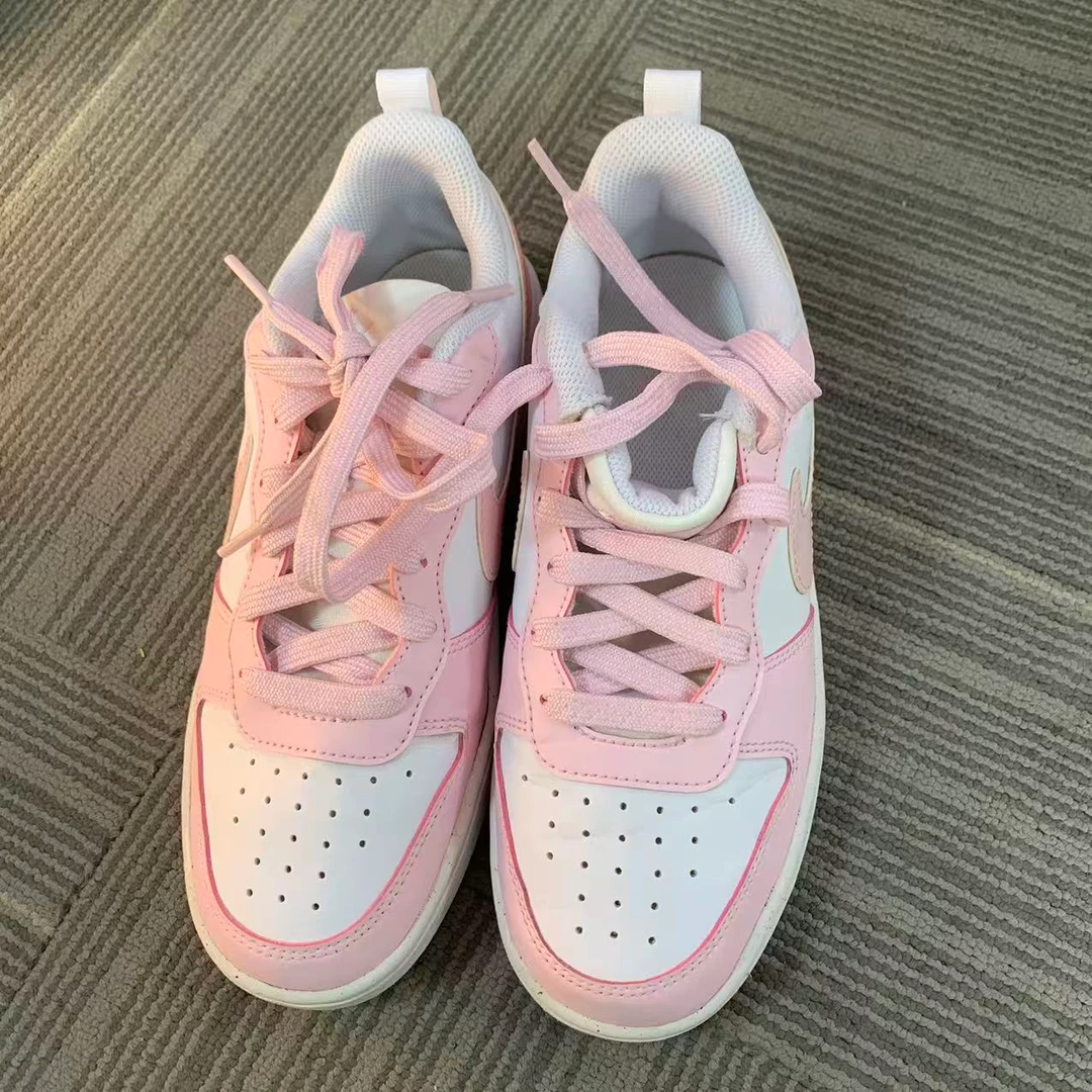(瑕疵慎拍)Nike/耐克 Court(GS)低帮百搭休闲板鞋DV5456-105-37.5