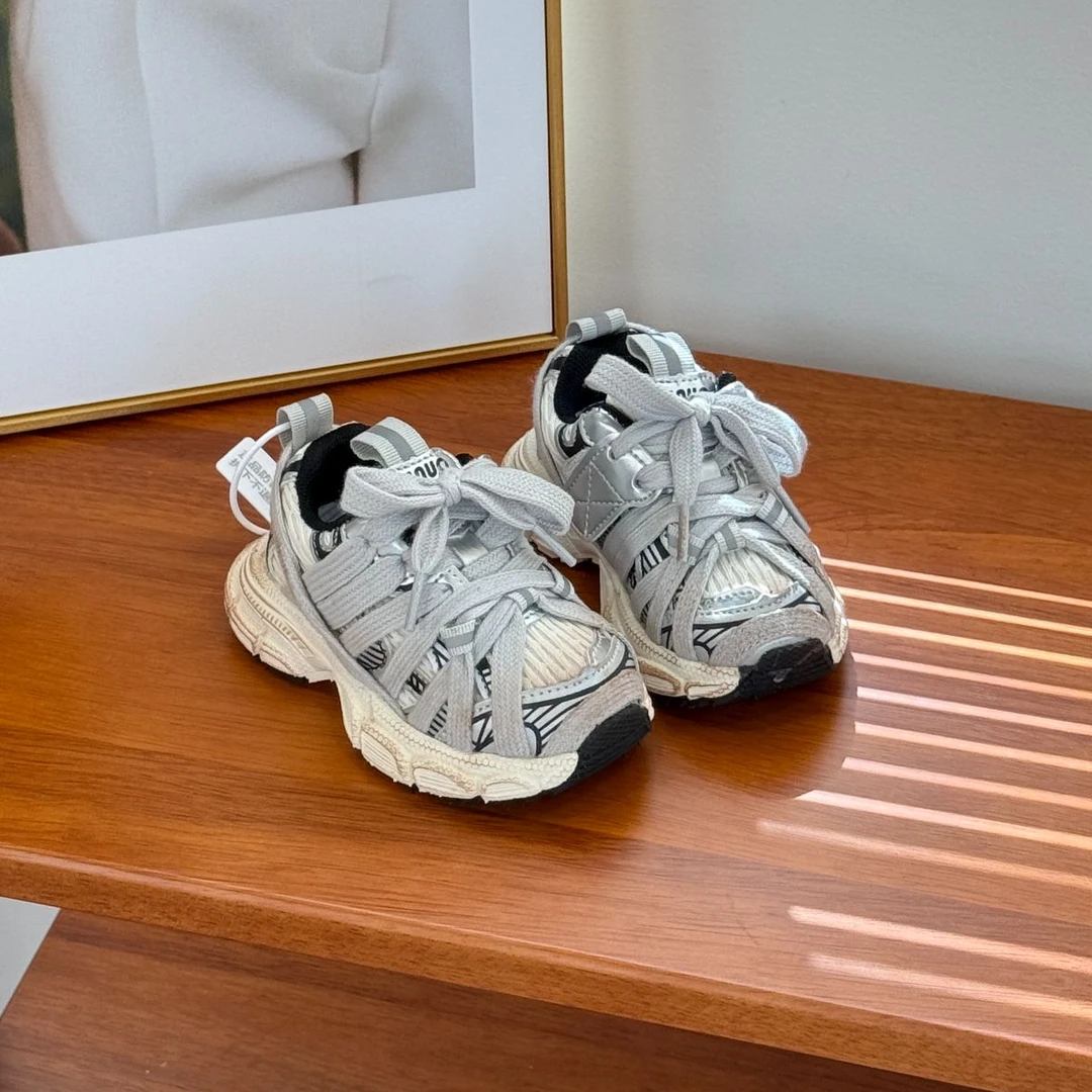 XY【脏蜘蛛】小宝贝的老爹鞋都这么的么~脏脏太潮了吧6518宝宝