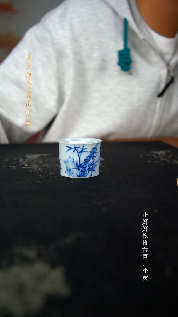 摆件景德镇手工手绘瓷