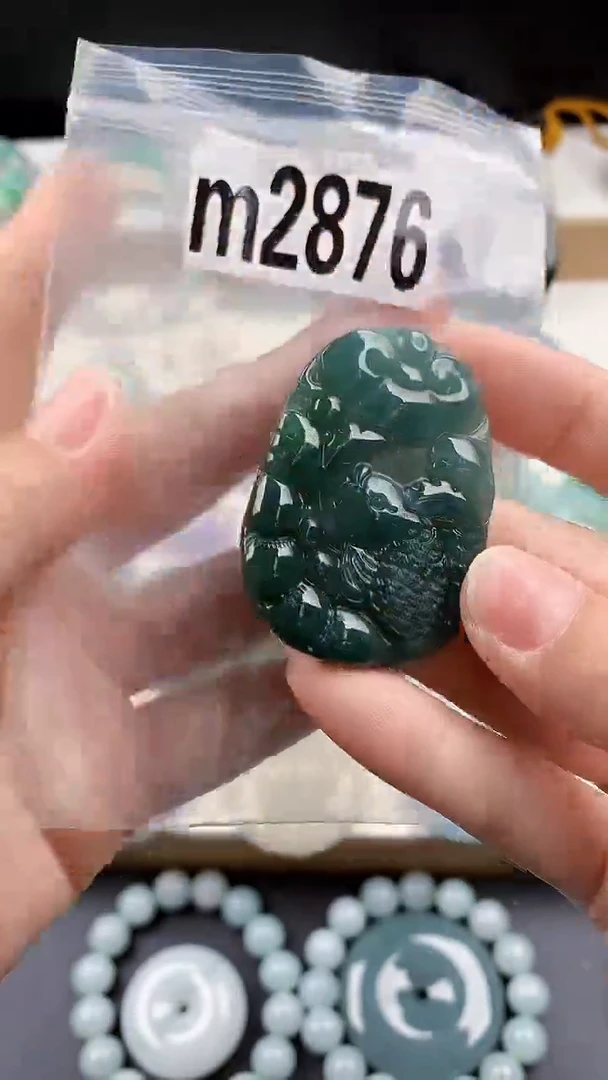 颈饰未镶嵌翡翠颈饰未镶嵌缅甸天然翡翠吊坠