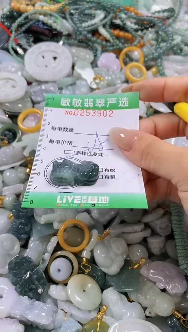 翡翠未镶嵌颈饰闪购0253902多样性发其一