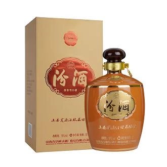 汾酒股份55度山西汾酒收藏协会定制 2017黄  1L 礼盒装55度1L