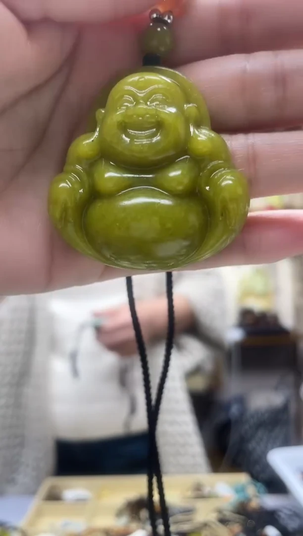 未镶嵌岫玉吊坠多样性发货*拍一发一