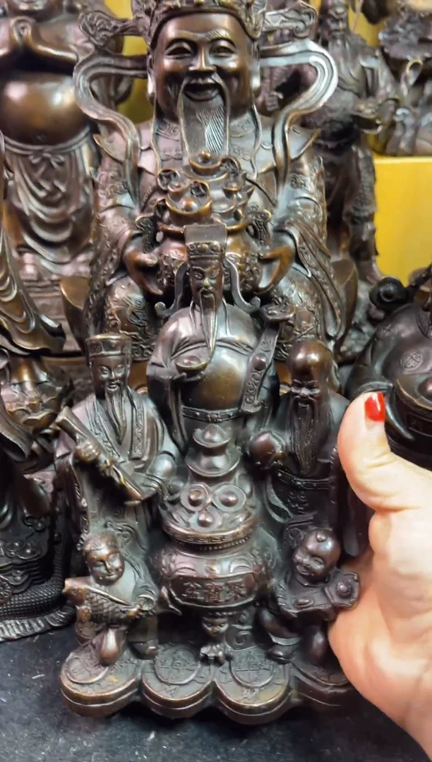 【闪购商品】1案台摆件 物品摆件  福禄寿三财神