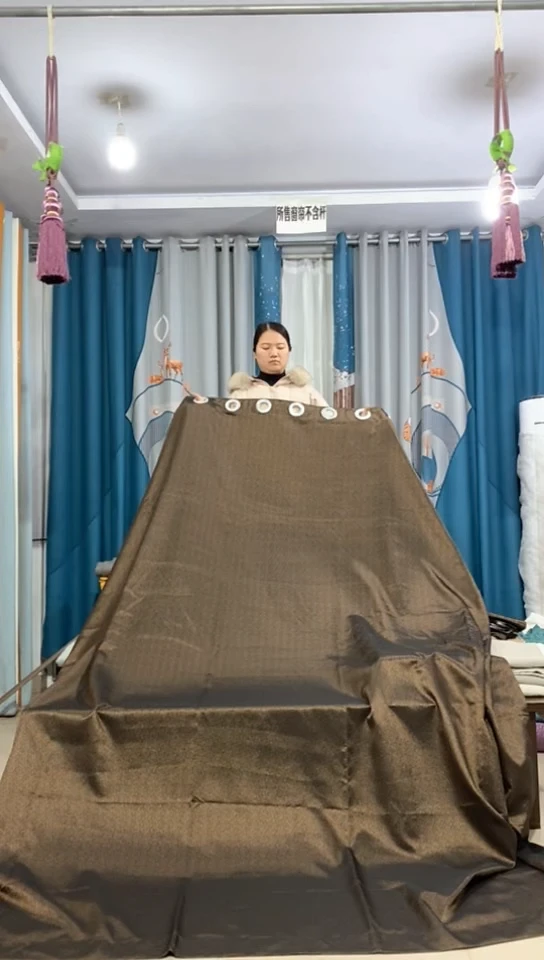 布成品窗帘  5*2.7米