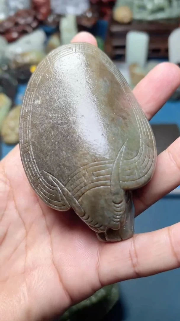 未镶嵌和田玉把件-