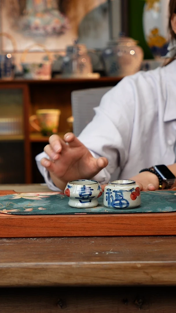 摆件夏日专享福利可乐杯凉水壶咖啡杯茶具（釉下彩）
