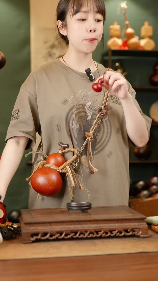 252号精品天然大漆酒葫芦一物一拍~