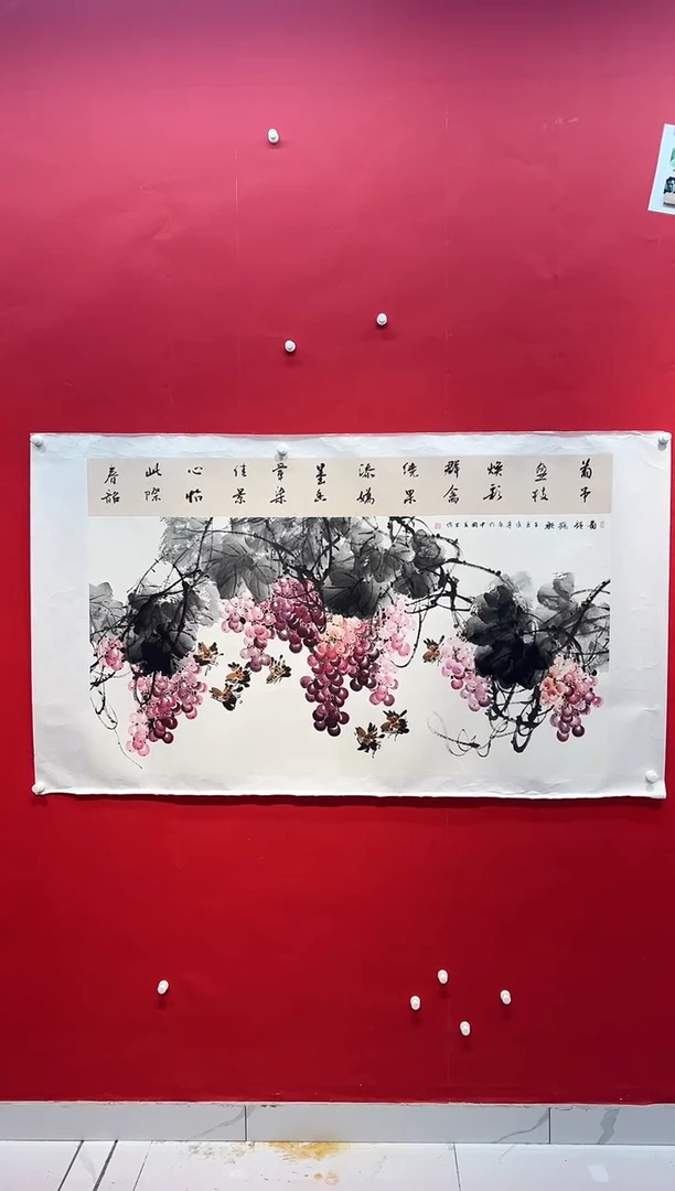 国画画家陆远华纯手绘原作