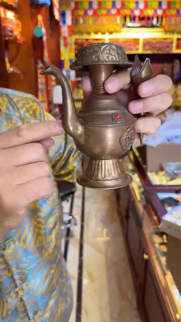 铜北塔香铺摆件精品1