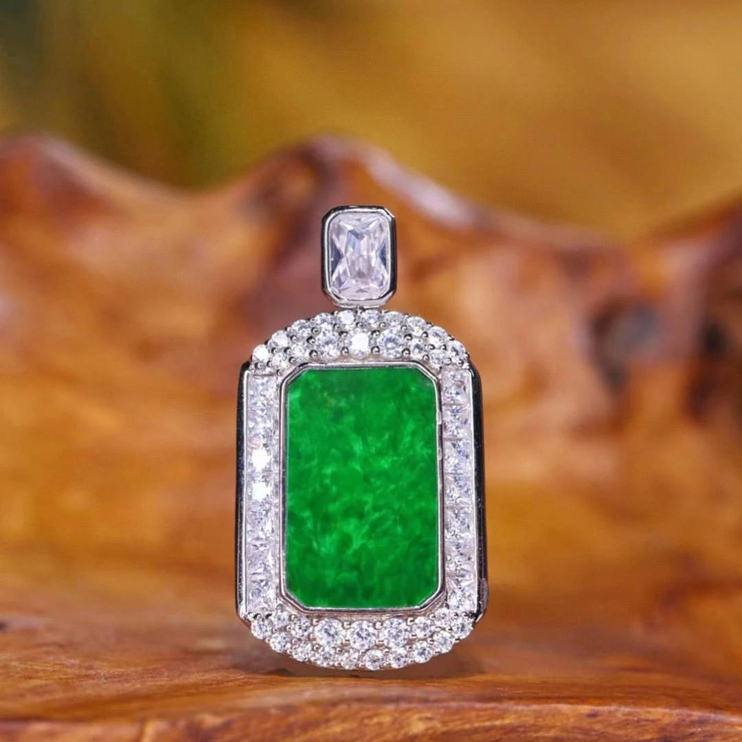 【巧玲专属】翡翠无事牌吊坠 多样性发一件