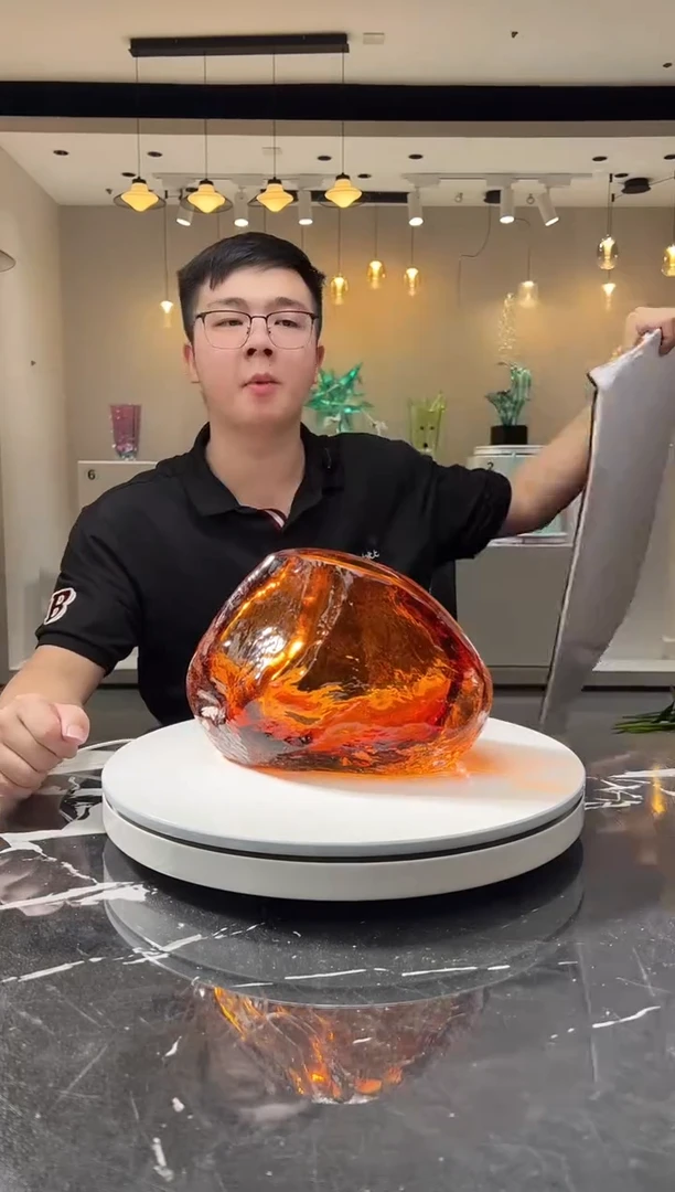 摆件巴比特美学 火山石