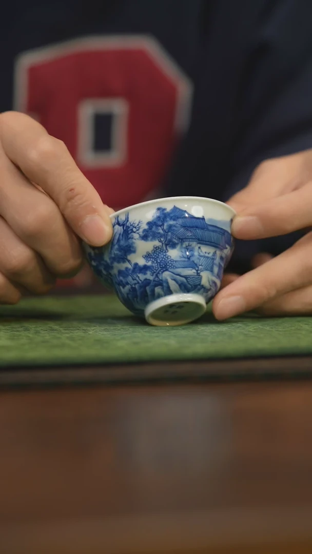 【闪购商品】杯柴窑青花破价福利