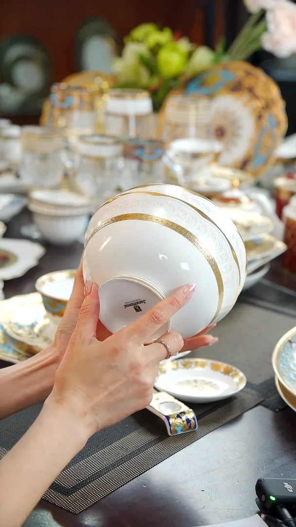 瓷片6英寸面碗2个