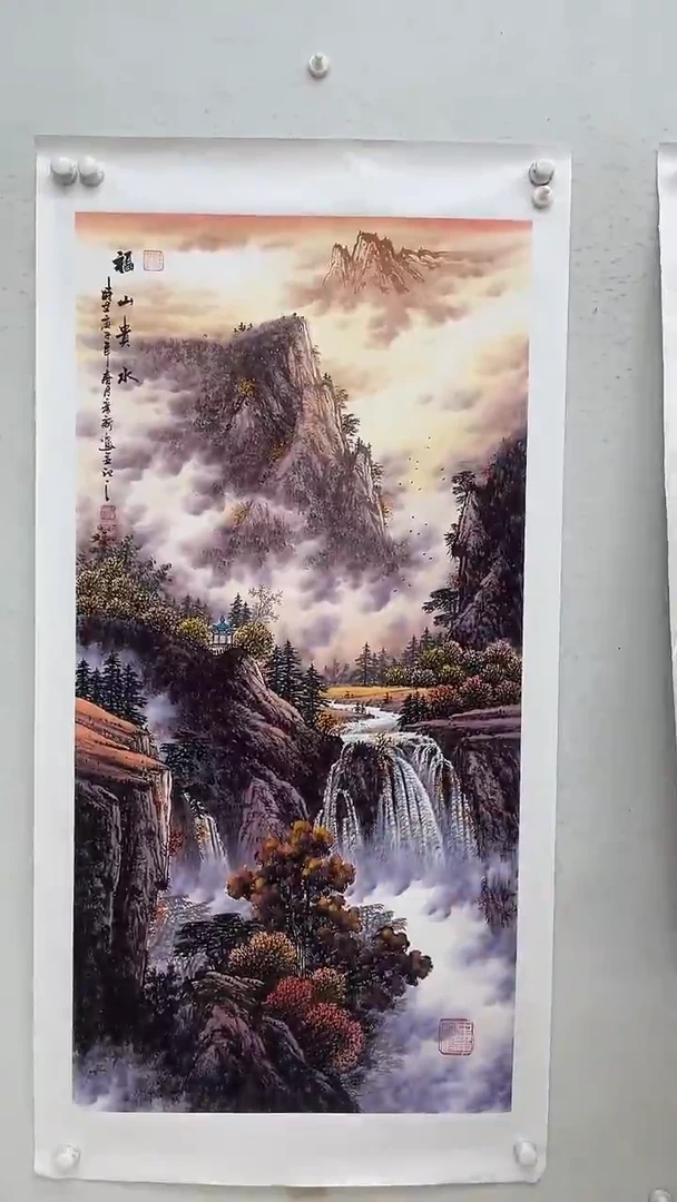 油画国画 宣纸 70-140厘米-5