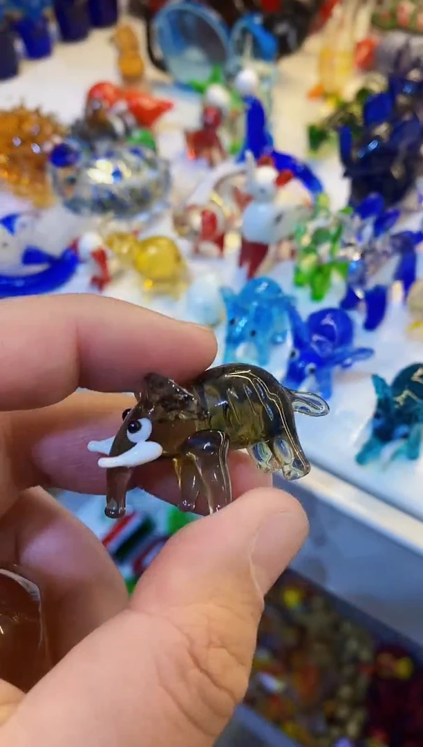 【闪购商品】琉璃手工艺品小象