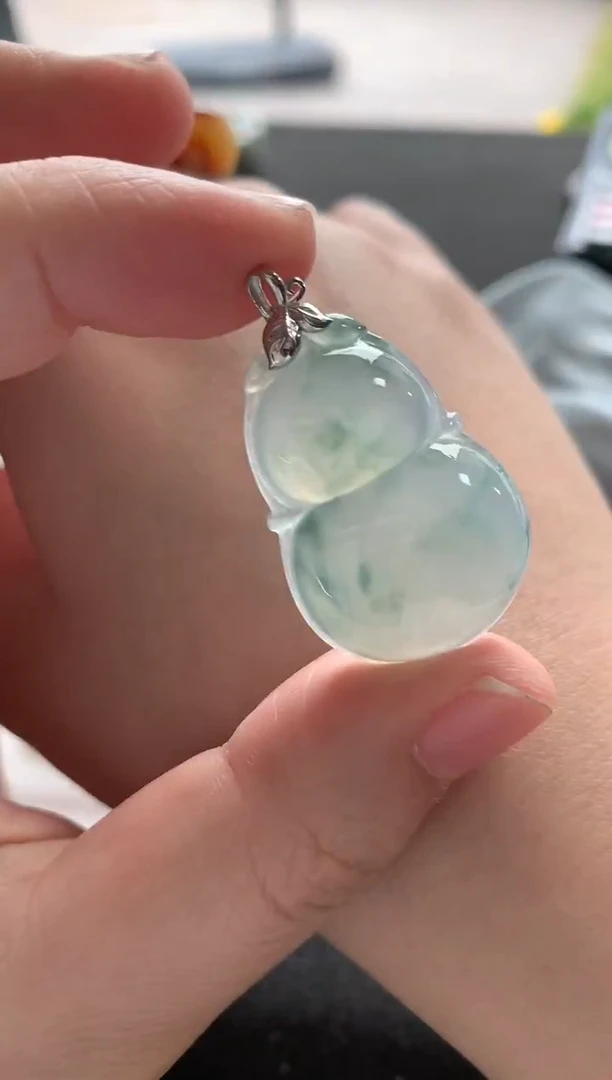 未镶嵌挂件翡翠葫芦F1617