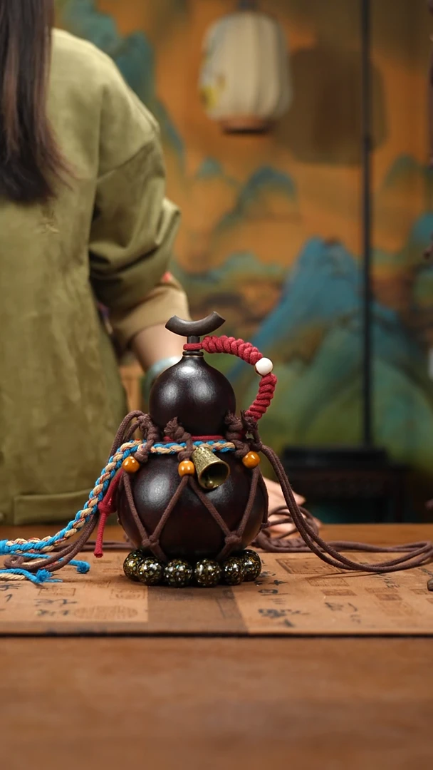 YF084网兜款酒葫芦不包手串