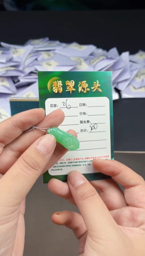 翡翠未镶嵌颈饰RS25071826