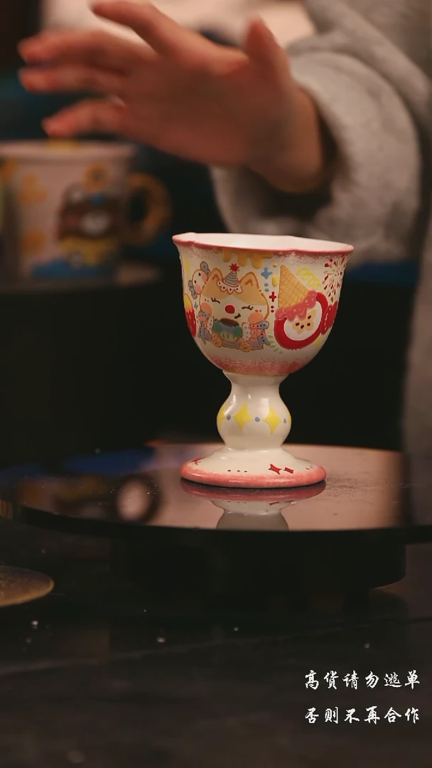 陶瓷景德镇可爱设计师款陶瓷