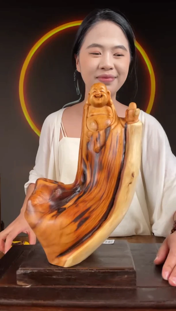 柏木（崖柏）手工摆件,先抢先得! 编号:91