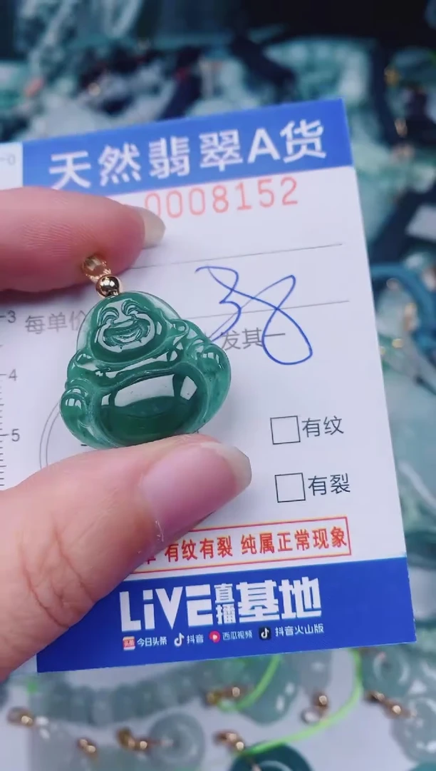 颈饰未镶嵌翡翠00008152