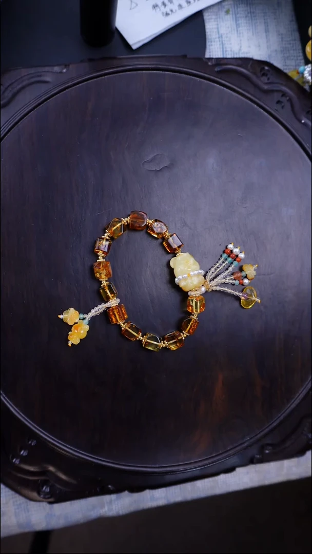 手链琥珀未镶嵌【多样性发一】