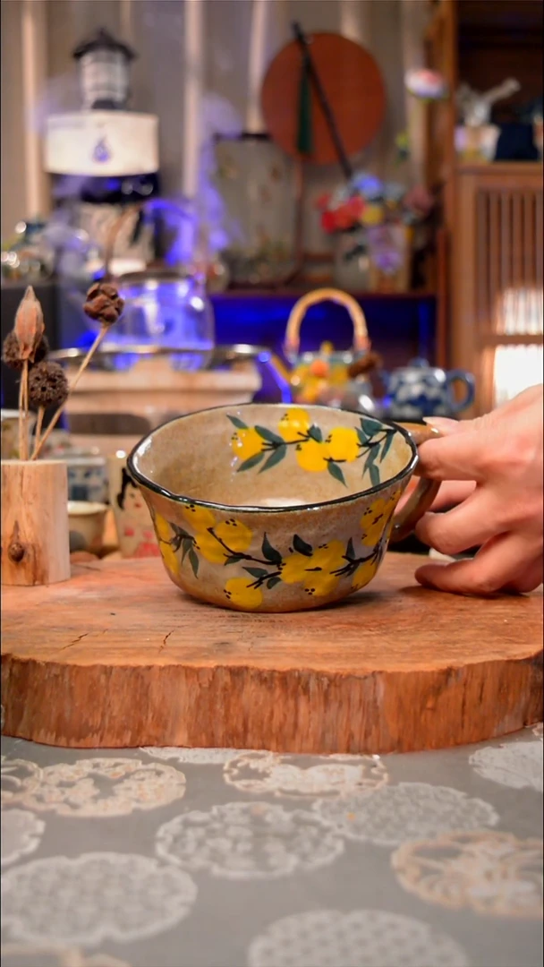 【闪购商品】杯子琵琶手工手绘手工手绘