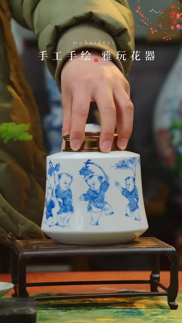【闪购商品】瓷片景德镇手工手绘陶瓷