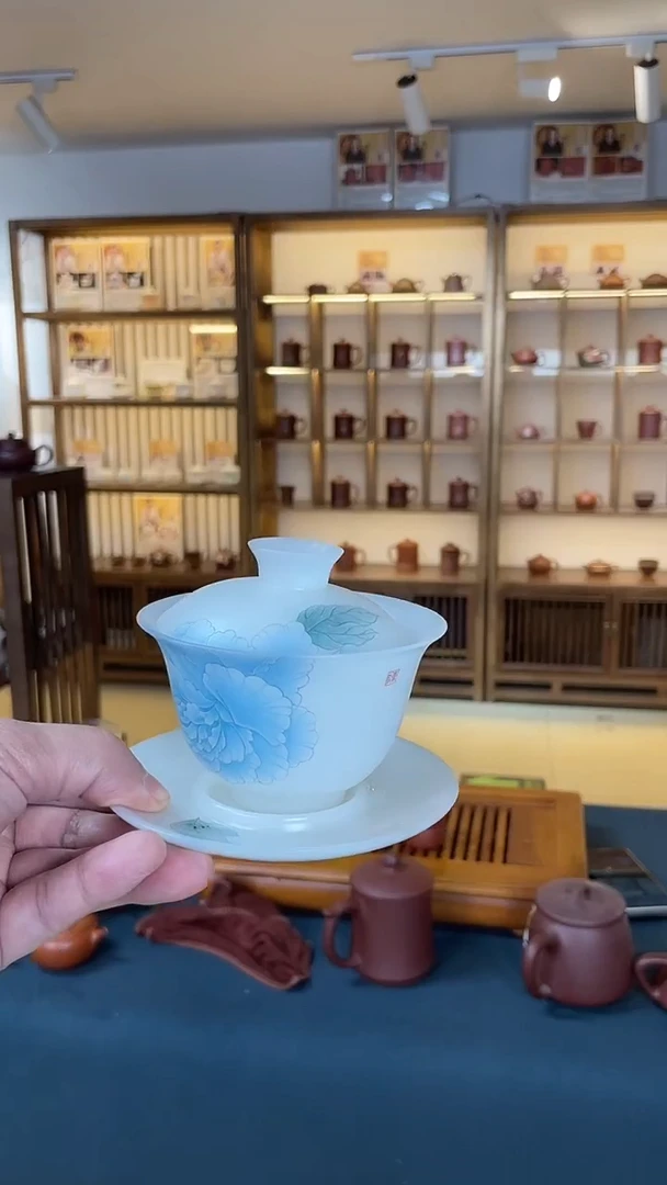 金镶玉茶器茶杯茶壶