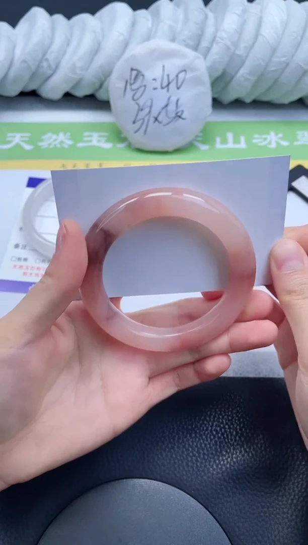 【闪购商品】石英质玉手镯未镶嵌A14-56+