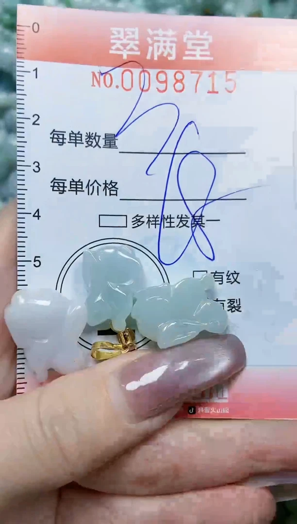 【闪购商品】翡翠颈饰未镶嵌闪购0098715