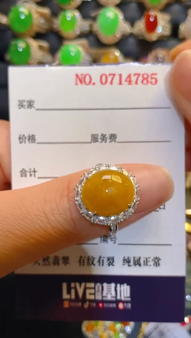 银S925镶嵌翡翠耳饰天然