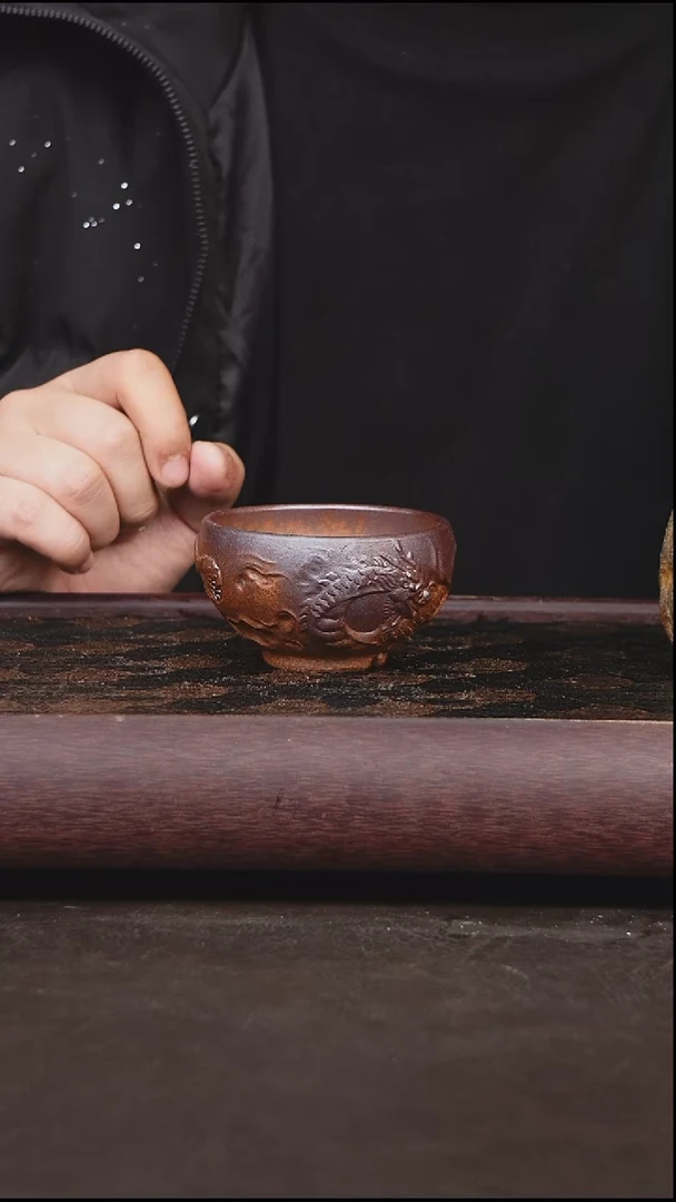 茶壶紫砂柴烧 杯