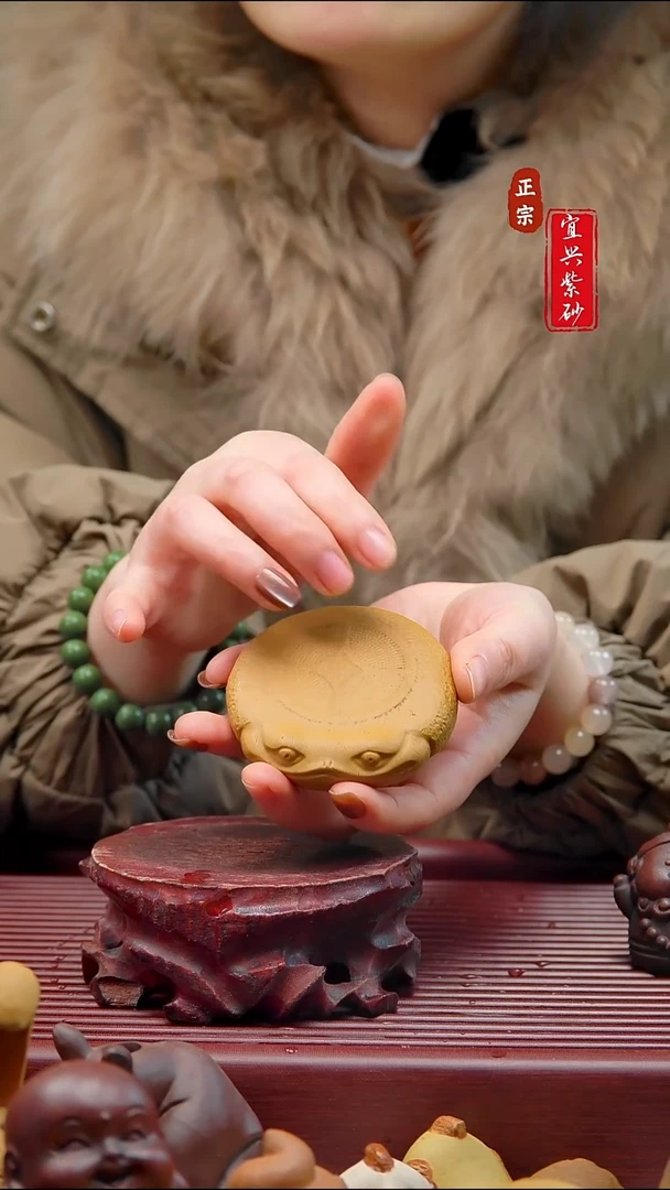 紫砂茶宠宜兴紫砂茶宠摆件