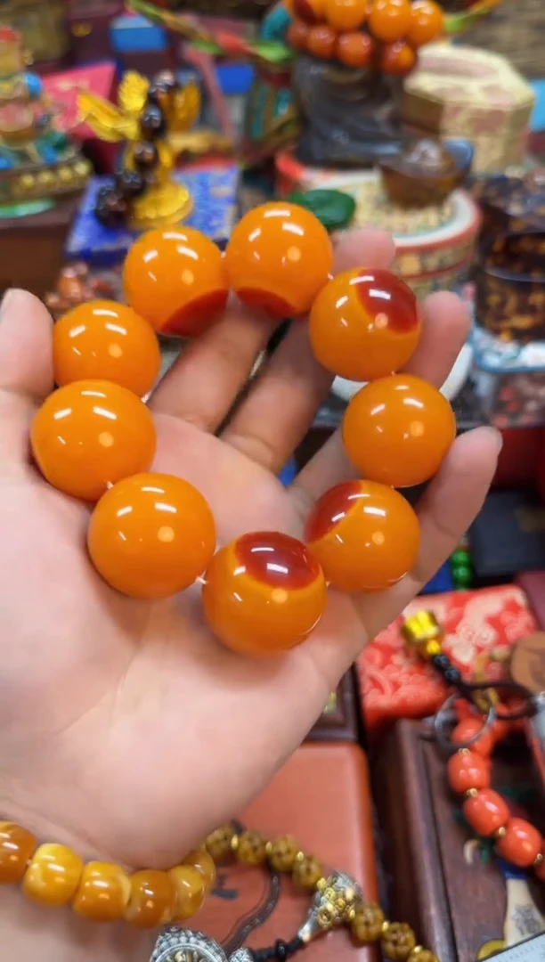 【闪购商品】蜜蜡裸石未镶嵌扎西当天订单当天直发如图所示