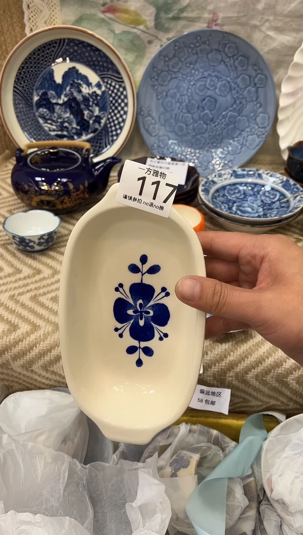 手工艺品钧瓷小*妮回流孤品瓷器，一物一拍 117