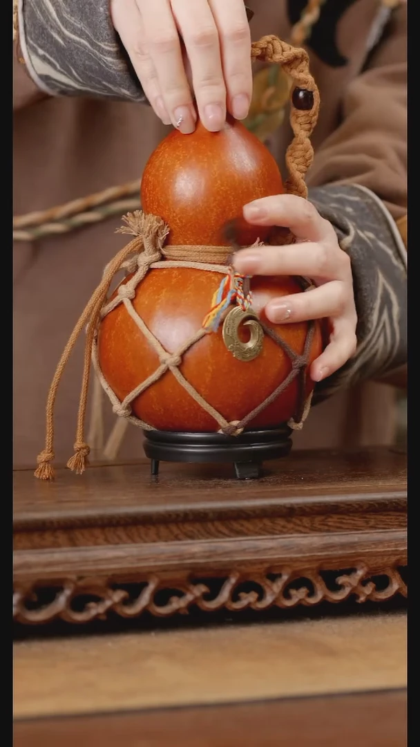 281号精品天然大漆酒葫芦一物一拍~