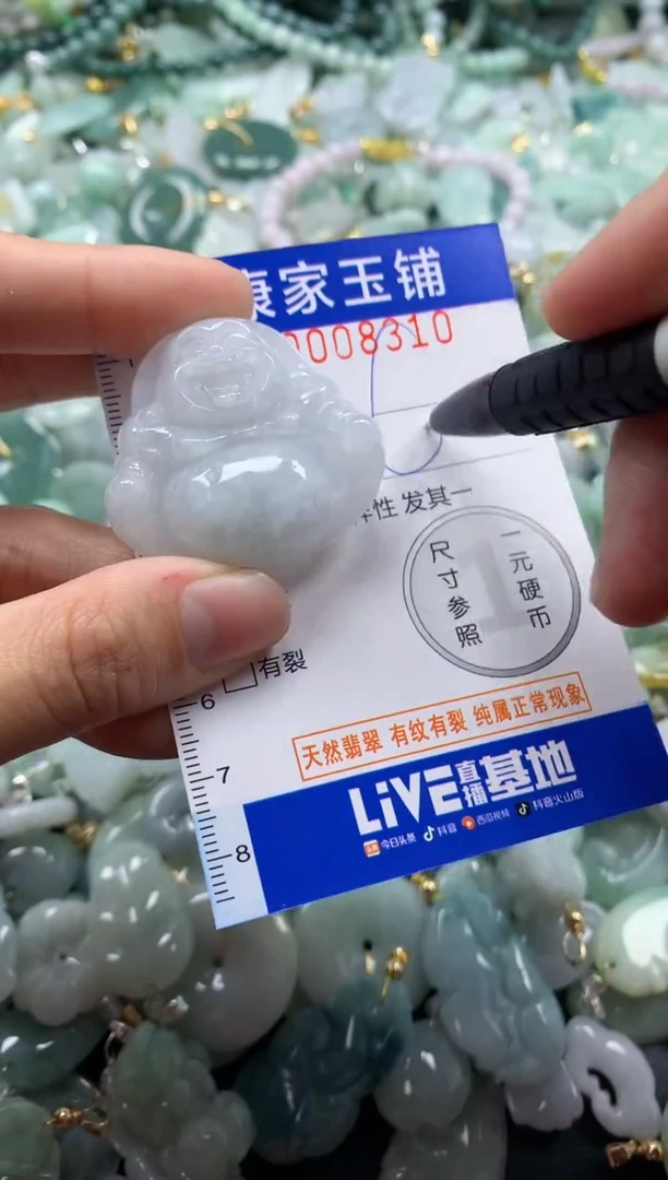 颈饰未镶嵌翡翠8310