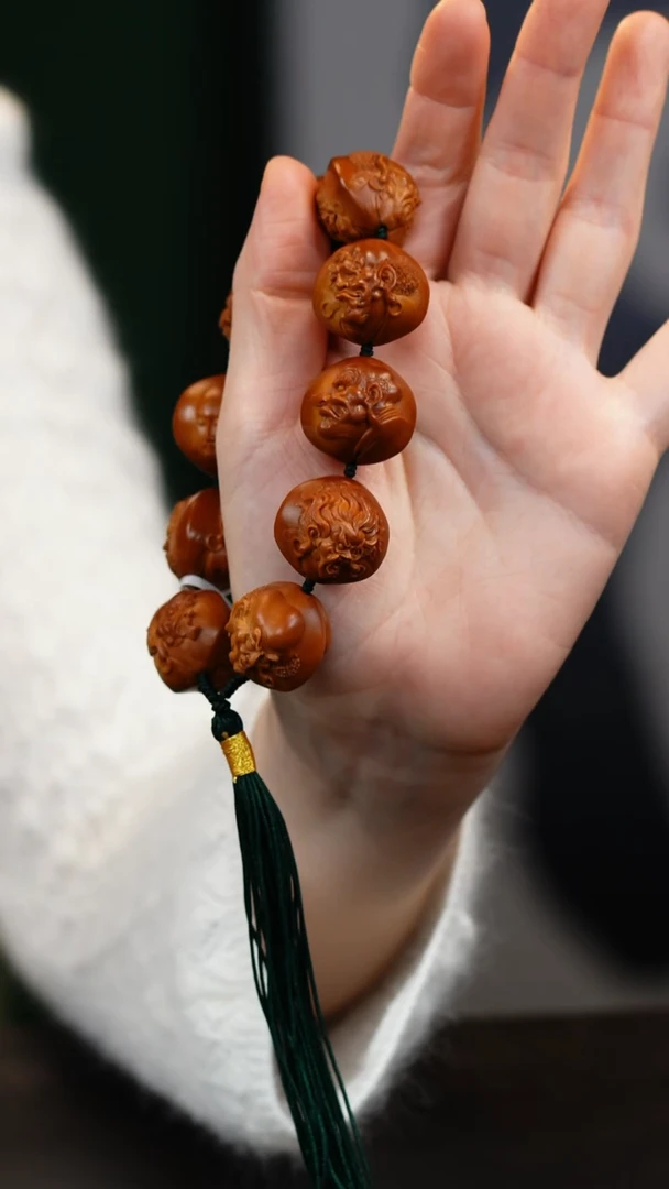 其他橄榄核淇竹 写实十八罗汉