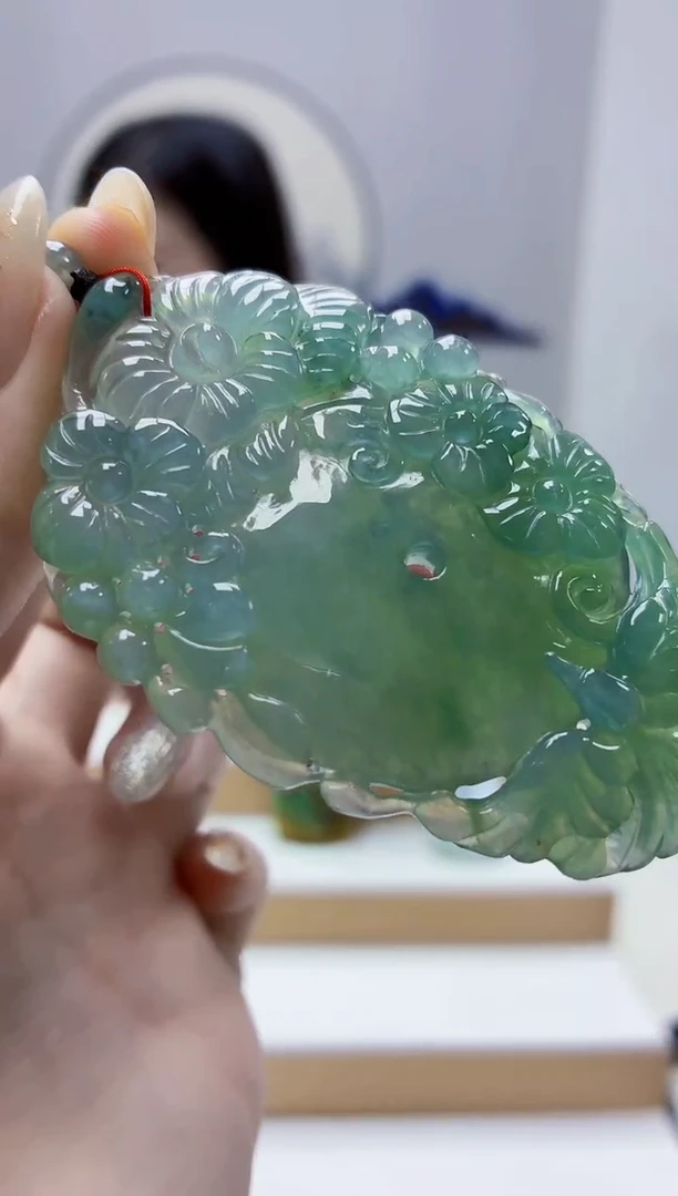 未镶嵌定制翡翠4852jw-毛货挂件41