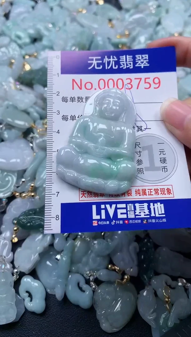 颈饰未镶嵌翡翠3759