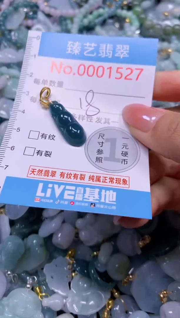 颈饰未镶嵌翡翠1527