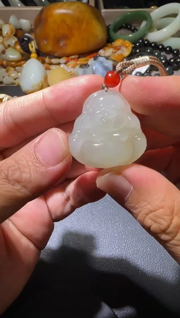 吊坠(不含链)未镶嵌和田玉和田玉吊坠7